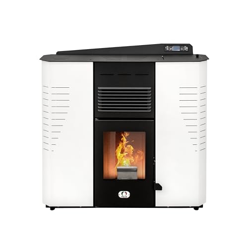 STUFE A PELLET ITALIA Marmolada 13 KW Kanalisiert 5 Sterne | Pelletöfen Zertifizierte-Effizienz 89% Heizt 130m² Autonomie 20 Std Programmierbar 5 Leistungen Kompaktes Design 24 Monate Garantie Weiß STUFE A PELLET ITALIA Marmolada 13 KW Kanalisiert 5 Sterne | Pelletöfen Zertifizierte-Effizienz 89% Heizt 130m² Autonomie 20 Std Programmierbar 5 Leistungen Kompaktes Design 24 Monate Garantie Weiß von STUFE A PELLET ITALIA