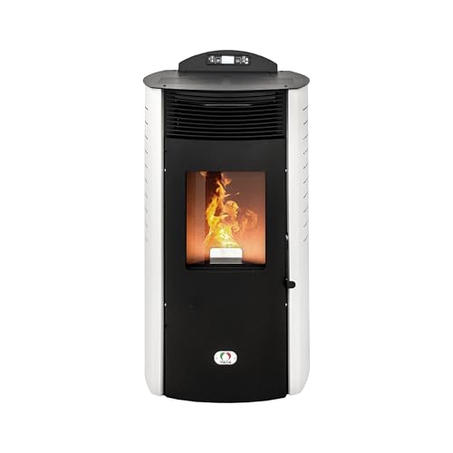 STUFE A PELLET ITALIA Siberia Aria New 18 KW Doppel Kanalisieren WiFi | Pelletöfen Effizienz 91% Heizt 180m² Autonomie 30 Std Programmierbar WiFi-Steuerung 5 Kräfte 24 Monate Garantie Weiß STUFE A PELLET ITALIA Siberia Aria New 18 KW Doppel Kanalisieren WiFi | Pelletöfen Effizienz 91% Heizt 180m² Autonomie 30 Std Programmierbar WiFi-Steuerung 5 Kräfte 24 Monate Garantie Weiß von STUFE A PELLET ITALIA