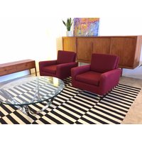Rare 2x 60S Florence Knoll 25 Bc Lounge Chair Design Sessel Zu Mid Century Teak Eames Sofa Couch Stuhl 50S 50Er 60Er von STUGALOVE