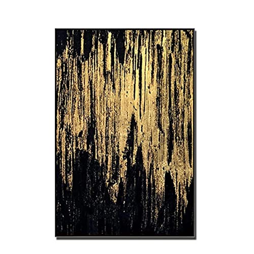 STUKE Wanddeko Schlafzimmer Nordic Moderne Abstrakte Leinwand Bild für Wohnzimmer Schwarz Gold Folie Poster Hause Ästhetische Room Deko Modulare Bilder 60x80cm Ohne Rahmen STUKE Wanddeko Schlafzimmer Nordic Moderne Abstrakte Leinwand Bild für Wohnzimmer Schwarz Gold Folie Poster Hause Ästhetische Room Deko Modulare Bilder 60x80cm Ohne Rahmen von STUKE