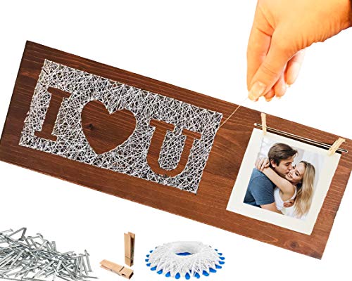 StuckART© BASTELSET HOLZ Erwachsene mit Vorlagen✪ DIY Geschenk Box außergewöhnlich ✪ HOME DEKO basteln String Art Set für Frauen Männer Freund Freundin ihn sie Familie Geschenk Geburtstag BESONDERS StuckART© BASTELSET HOLZ Erwachsene mit Vorlagen✪ DIY Geschenk Box außergewöhnlich ✪ HOME DEKO basteln String Art Set für Frauen Männer Freund Freundin ihn sie Familie Geschenk Geburtstag BESONDERS von StuckART