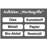 Stumpf - 6x Piktogramm-Set Wortbegriffe - 5408880 von STUMPF