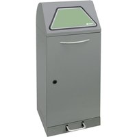 Abfalltrennung Modul-Vario 75 graualu-struktur Innenbehälter 75l + Trethebel - 625-075-1-2-100 - Stumpf Abfalltrennung Modul-Vario 75 graualu-struktur Innenbehälter 75l + Trethebel - 625-075-1-2-100 - Stumpf von STUMPF