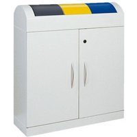 Abfalltrennung td 3 lichtgrau Innenbehälter 3x 45l - 5602007 - Stumpf Abfalltrennung td 3 lichtgrau Innenbehälter 3x 45l - 5602007 - Stumpf von STUMPF