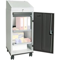 Kombi-Set 3000, ral 7035/7016, 1 Schreibpult, 1 Schublade, 2 Wannen, fahrbar - Stumpf Kombi-Set 3000, ral 7035/7016, 1 Schreibpult, 1 Schublade, 2 Wannen, fahrbar - Stumpf von STUMPF