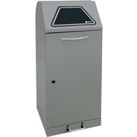 Sortsystem Modul-Vario 120 graualu-struktur ProSlide-System, 120 Liter Trethebel - Stumpf Sortsystem Modul-Vario 120 graualu-struktur ProSlide-System, 120 Liter Trethebel - Stumpf von STUMPF