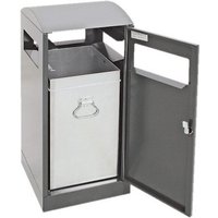 Stumpf Abfalltrennung A³-ES anthrazitgrau/Edelstahl Innenbehälter 40l - 650-040-0-2-100 Stumpf Abfalltrennung A³-ES anthrazitgrau/Edelstahl Innenbehälter 40l - 650-040-0-2-100 von STUMPF