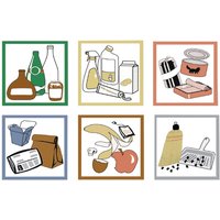 Stumpf - Piktogramm-Set farbig 6 Stk. - 5408840 von STUMPF