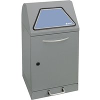 Stumpf - Sortsystem Modul-Vario 45, graualu-struktur Innenbehälter, 45 Liter, Trethebel von STUMPF
