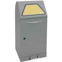 Stumpf - Sortsystem Modul-Vario 60 graualu-struktur Innenbehälter, 60 Liter, Trethebel von STUMPF