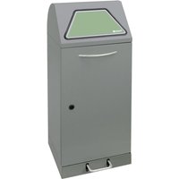 Stumpf - Sortsystem Modul-Vario 75 graualu-struktur Innenbehälter, 75 Liter, Trethebel Stumpf - Sortsystem Modul-Vario 75 graualu-struktur Innenbehälter, 75 Liter, Trethebel von STUMPF