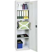 Stumpf - Werkzeug- und Materialschrank Serie 3000 lichtgrau + 4 Auszugsböden - 3005007 von STUMPF