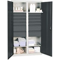 Stumpf Werkzeug- und Materialschrank Serie 3000 lichtgrau + 8 Schublade 100 mm + 4 Schublade 200 mm + Mitteltrennwand + 4 Auszugsböden - 3004571 Stumpf Werkzeug- und Materialschrank Serie 3000 lichtgrau + 8 Schublade 100 mm + 4 Schublade 200 mm + Mitteltrennwand + 4 Auszugsböden - 3004571 von STUMPF