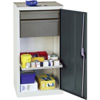 Stumpf Werkzeug- und Materialschrank Serie 3000 lichtgrau / anthrazitgrau + 1 Schublade 100 mm + 1 Schublade 200 mm + 1 Auszugsboden - 3001371 Stumpf Werkzeug- und Materialschrank Serie 3000 lichtgrau / anthrazitgrau + 1 Schublade 100 mm + 1 Schublade 200 mm + 1 Auszugsboden - 3001371 von STUMPF