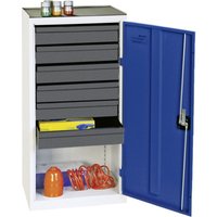 Stumpf Werkzeug- und Materialschrank Serie 3000 lichtgrau / enzianblau + 6 Schubladen 100 mm - 3001674 Stumpf Werkzeug- und Materialschrank Serie 3000 lichtgrau / enzianblau + 6 Schubladen 100 mm - 3001674 von STUMPF