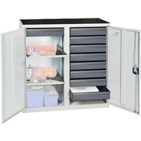 Stumpf Werkzeug- und Materialschrank Serie 3000 lichtgrau 9 Schubladen 100 mm + 2 Auszugsböden - 3002907 Stumpf Werkzeug- und Materialschrank Serie 3000 lichtgrau 9 Schubladen 100 mm + 2 Auszugsböden - 3002907 von STUMPF