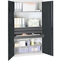 Werkzeug- und Materialschrank 3000, ral 7035/7016, 3 Schubladen, 3 Wannen - Stumpf Werkzeug- und Materialschrank 3000, ral 7035/7016, 3 Schubladen, 3 Wannen - Stumpf von STUMPF