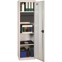 Werkzeug- und Materialschrank Serie 3000 lichtgrau + 1 Schublade 100 mm + 1 Schublade 200 mm + 3 Auszugsböden - 3005707 - Stumpf Werkzeug- und Materialschrank Serie 3000 lichtgrau + 1 Schublade 100 mm + 1 Schublade 200 mm + 3 Auszugsböden - 3005707 - Stumpf von STUMPF