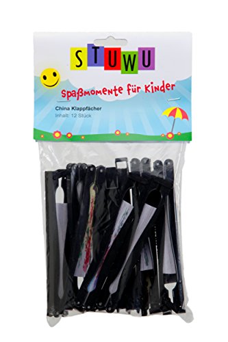 STUWU® - 10 x China Klappfächer Verschiedene Motive von STUWU