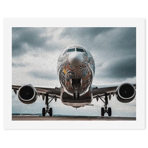 STVNKML Malen nach Zahlen-Set für Erwachsene und Anfänger, DIY Erwachsene Malen nach Zahlen Kits auf Leinwand, Flugzeugkunst, digitale Ölnummern-Malerei-Sets für Heimdekoration, Geschenk, 30 x 40 cm STVNKML Malen nach Zahlen-Set für Erwachsene und Anfänger, DIY Erwachsene Malen nach Zahlen Kits auf Leinwand, Flugzeugkunst, digitale Ölnummern-Malerei-Sets für Heimdekoration, Geschenk, 30 x 40 cm von STVNKML