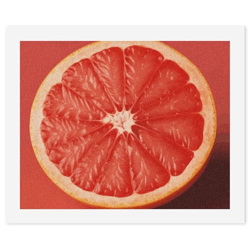 STVNKML Malen nach Zahlen-Set für Erwachsene und Anfänger, DIY Malen-nach-Zahlen-Set für Erwachsene, auf Leinwand, Reife Grapefruitscheiben, digitale Ölnummern-Malerei-Kits für Heimdekoration STVNKML Malen nach Zahlen-Set für Erwachsene und Anfänger, DIY Malen-nach-Zahlen-Set für Erwachsene, auf Leinwand, Reife Grapefruitscheiben, digitale Ölnummern-Malerei-Kits für Heimdekoration von STVNKML
