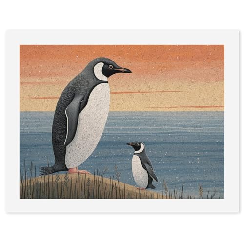 STVNKML Malen nach Zahlen-Set für Erwachsene und Anfänger, DIY Malen-nach-Zahlen-Set für Erwachsene, handgezeichneter Pinguin, digitale Ölnummern-Malerei-Kits für Heimdekoration, Geschenk, 30 x 40 cm STVNKML Malen nach Zahlen-Set für Erwachsene und Anfänger, DIY Malen-nach-Zahlen-Set für Erwachsene, handgezeichneter Pinguin, digitale Ölnummern-Malerei-Kits für Heimdekoration, Geschenk, 30 x 40 cm von STVNKML