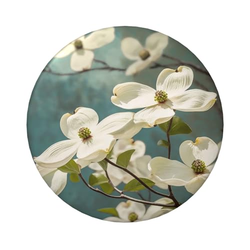 Anstecknadeln mit Frühlings-Hartriegelblüten, 5 Stück, 6,1 cm, runde Knopfabzeichen, Metall, personalisiertes Bild, Foto, Anstecknadel-Set für Bastelbedarf, Weihnachten, DIY-Projekte Anstecknadeln mit Frühlings-Hartriegelblüten, 5 Stück, 6,1 cm, runde Knopfabzeichen, Metall, personalisiertes Bild, Foto, Anstecknadel-Set für Bastelbedarf, Weihnachten, DIY-Projekte von STVYUKL