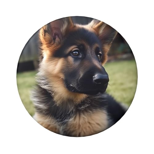 Anstecknadeln mit Motiv Deutscher Schäferhund, 6,1 cm, rund, Metall, personalisierbar, Bild, Foto, Anstecknadel-Set für Bastelbedarf, Weihnachten, DIY-Projekte, 20 Stück Anstecknadeln mit Motiv Deutscher Schäferhund, 6,1 cm, rund, Metall, personalisierbar, Bild, Foto, Anstecknadel-Set für Bastelbedarf, Weihnachten, DIY-Projekte, 20 Stück von STVYUKL