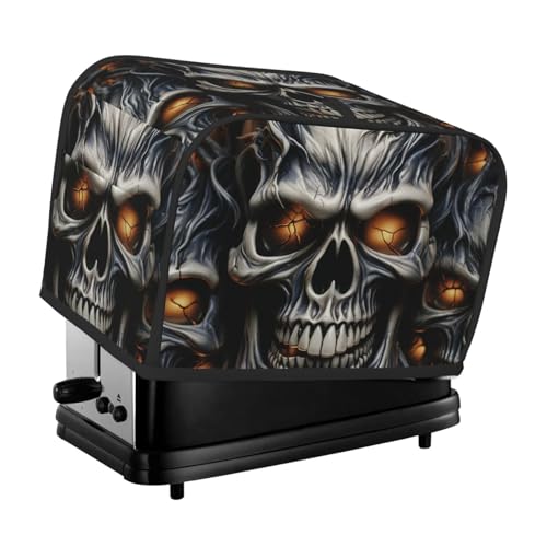 Coole Evil Skull 2 Scheiben Toaster Abdeckungen Gesteppte Brotbackmaschine Abdeckung Kleine Geräteabdeckung mit Griff für Zuhause Tisch Küche Dekor Coole Evil Skull 2 Scheiben Toaster Abdeckungen Gesteppte Brotbackmaschine Abdeckung Kleine Geräteabdeckung mit Griff für Zuhause Tisch Küche Dekor von STVYUKL