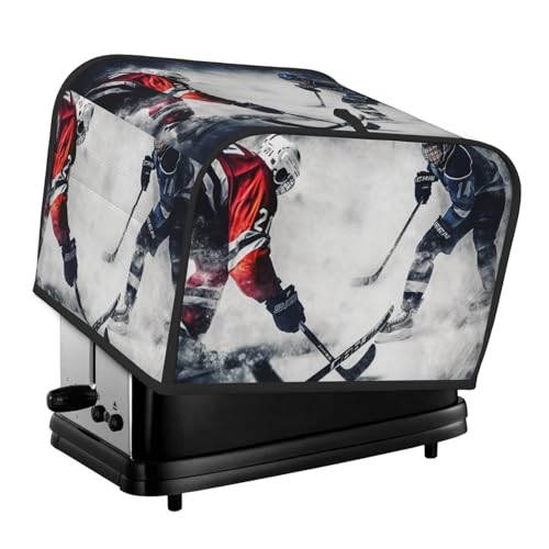 Eishockey Art 4 Scheiben Toaster Abdeckungen Gesteppte Brotbackmaschine Abdeckung Kleine Geräteabdeckung mit Griff für Zuhause Tisch Küche Dekor Eishockey Art 4 Scheiben Toaster Abdeckungen Gesteppte Brotbackmaschine Abdeckung Kleine Geräteabdeckung mit Griff für Zuhause Tisch Küche Dekor von STVYUKL