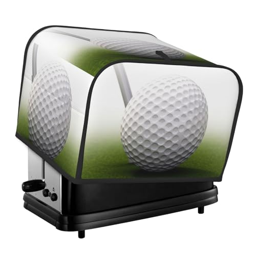Golfball-Abdeckung für 4 Toaster, gesteppt, für kleine Geräte, mit Griff, für Zuhause, Tisch, Küche Golfball-Abdeckung für 4 Toaster, gesteppt, für kleine Geräte, mit Griff, für Zuhause, Tisch, Küche von STVYUKL