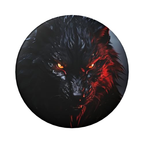 Großer schwarzer Wolf mit roten Augen, 20 Stück, 6,1 cm runde Knopfabzeichen, Metall, personalisiertes Bild, Foto, Anstecknadel-Set für Bastelbedarf, Weihnachten, DIY-Projekte Großer schwarzer Wolf mit roten Augen, 20 Stück, 6,1 cm runde Knopfabzeichen, Metall, personalisiertes Bild, Foto, Anstecknadel-Set für Bastelbedarf, Weihnachten, DIY-Projekte von STVYUKL