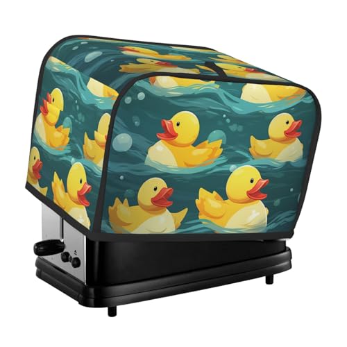 Gummienten 2 Scheiben Toaster Abdeckungen Gesteppte Brotbackmaschine Abdeckung Kleine Geräteabdeckung mit Griff für Zuhause Tisch Küche Dekor Gummienten 2 Scheiben Toaster Abdeckungen Gesteppte Brotbackmaschine Abdeckung Kleine Geräteabdeckung mit Griff für Zuhause Tisch Küche Dekor von STVYUKL
