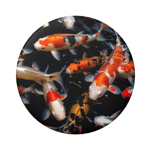 Japan Fancy Koi Karpfen Fische Knopfnadeln 1 Stück, 6,1 cm runde Knopfabzeichen, Metall, personalisiertes Bild, Foto, Anstecknadel-Set für Bastelbedarf, Weihnachten, DIY-Projekte, 20 Stück Japan Fancy Koi Karpfen Fische Knopfnadeln 1 Stück, 6,1 cm runde Knopfabzeichen, Metall, personalisiertes Bild, Foto, Anstecknadel-Set für Bastelbedarf, Weihnachten, DIY-Projekte, 20 Stück von STVYUKL