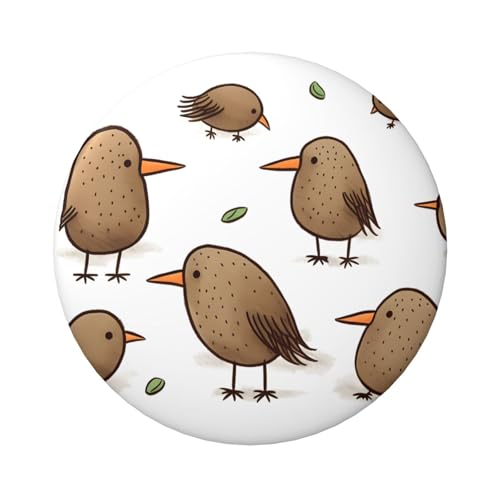 Kiwi Birds niedliche Knopfnadeln, 6,1 cm, rund, Metall, personalisiertes Bild, Foto, Anstecknadel-Set für Bastelbedarf, Weihnachten, DIY-Projekte, 1 Stück Kiwi Birds niedliche Knopfnadeln, 6,1 cm, rund, Metall, personalisiertes Bild, Foto, Anstecknadel-Set für Bastelbedarf, Weihnachten, DIY-Projekte, 1 Stück von STVYUKL
