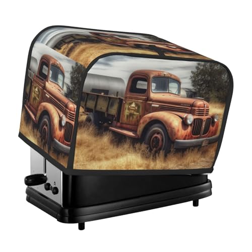 Old Truck Car 2 Slice Toaster Covers Quilted Bread Maker Cover Small Appliance Cover With Handle For Home Table Kitchen Decor Old Truck Car 2 Slice Toaster Covers Quilted Bread Maker Cover Small Appliance Cover With Handle For Home Table Kitchen Decor von STVYUKL