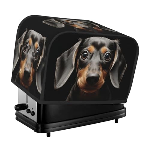 Pad Dackel 2 Scheiben Toaster Abdeckungen Gesteppte Brotbackmaschine Abdeckung Kleine Geräteabdeckung mit Griff für Zuhause Tisch Küche Dekor Pad Dackel 2 Scheiben Toaster Abdeckungen Gesteppte Brotbackmaschine Abdeckung Kleine Geräteabdeckung mit Griff für Zuhause Tisch Küche Dekor von STVYUKL