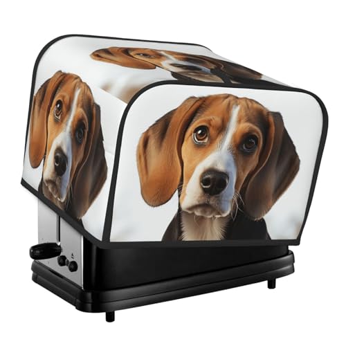 Süße Beagle-Hunde-Toaster-Abdeckungen, gesteppte Abdeckung für kleine Geräte, mit Griff, für Zuhause, Tisch, Küche, Dekoration Süße Beagle-Hunde-Toaster-Abdeckungen, gesteppte Abdeckung für kleine Geräte, mit Griff, für Zuhause, Tisch, Küche, Dekoration von STVYUKL