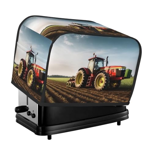 Traktor Farm 2 Scheiben Toaster Abdeckungen Gesteppte Brotbackmaschine Abdeckung Kleine Geräteabdeckung mit Griff für Zuhause Tisch Küche Dekor Traktor Farm 2 Scheiben Toaster Abdeckungen Gesteppte Brotbackmaschine Abdeckung Kleine Geräteabdeckung mit Griff für Zuhause Tisch Küche Dekor von STVYUKL