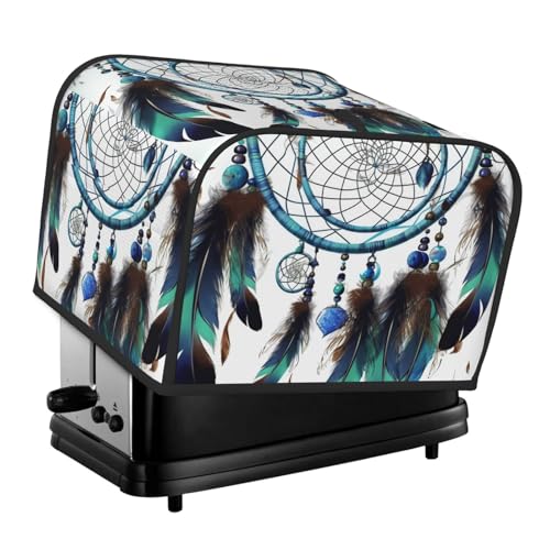 Traumfänger für indianische Ureinwohner, 4 Scheiben, gesteppt, für Brotbackmaschine, kleine Geräteabdeckung mit Griff, für Zuhause, Tisch, Küche, Dekoration Traumfänger für indianische Ureinwohner, 4 Scheiben, gesteppt, für Brotbackmaschine, kleine Geräteabdeckung mit Griff, für Zuhause, Tisch, Küche, Dekoration von STVYUKL