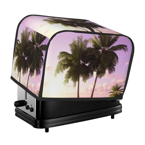 Tropischer Baum rosa 2 Scheiben Toaster Abdeckungen gesteppte Brotbackmaschine Abdeckung kleine Geräte Abdeckung mit Griff für Zuhause Tisch Küche Dekor Tropischer Baum rosa 2 Scheiben Toaster Abdeckungen gesteppte Brotbackmaschine Abdeckung kleine Geräte Abdeckung mit Griff für Zuhause Tisch Küche Dekor von STVYUKL