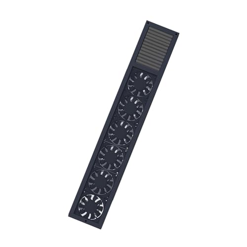 Fensterabluftventilator, vertikaler Fensterventilator for Schiebefenster, 14 cm einziehbare Fensterventilatoren, einstellbare Geschwindigkeit 0–2800 U/min von STWBHW