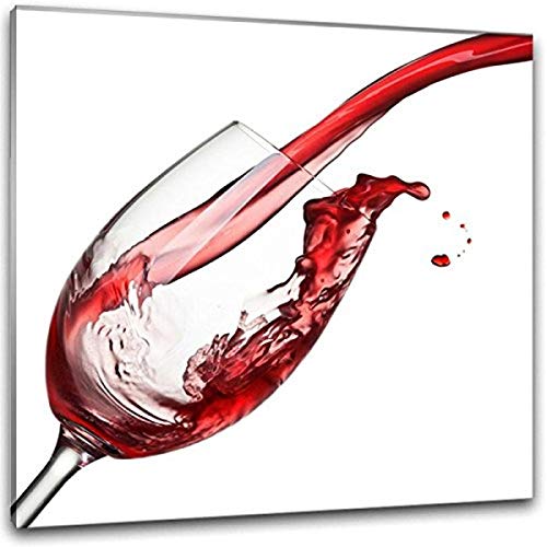 Styler "wino1 kieliszek" Bild Glas, bunt, 30 x 30 cm von STYLER