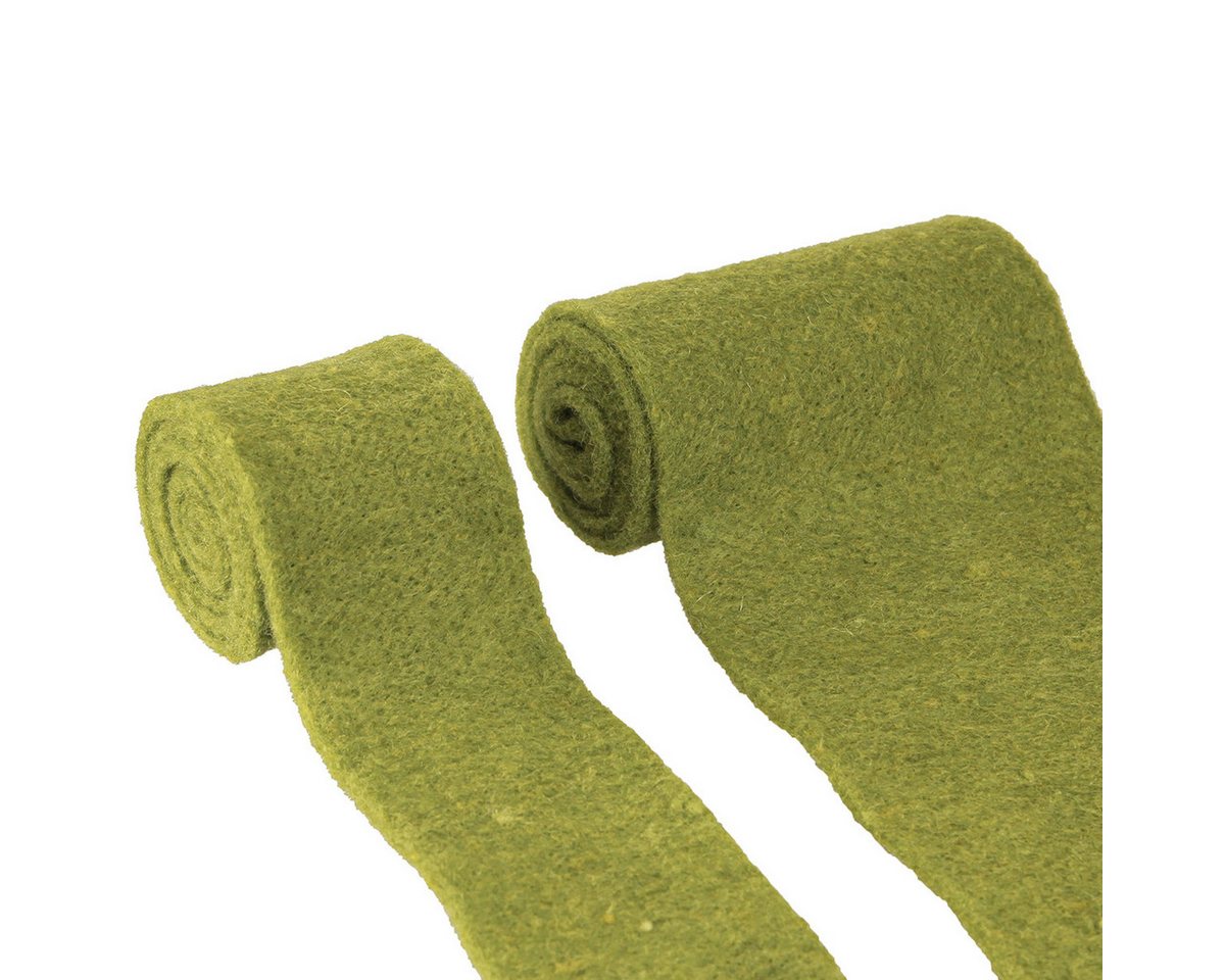 STYLIT by Lehner Wolle Filzband Filzband Grün Wollband Moosgrün 2er-Set 15cm x 1m STYLIT by Lehner Wolle Filzband Filzband Grün Wollband Moosgrün 2er-Set 15cm x 1m von STYLIT by Lehner Wolle