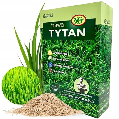 STYLIZER Rasensamen Schnellkeimend Frühjahr 1 kg - Robust Grassamen Trockenresistent Sonnig für bis zu 40 m² - Turbo Rasensaat Winterhart - Schnellwachsender und Dürreresistenter Rasen Samen von STYLIZER