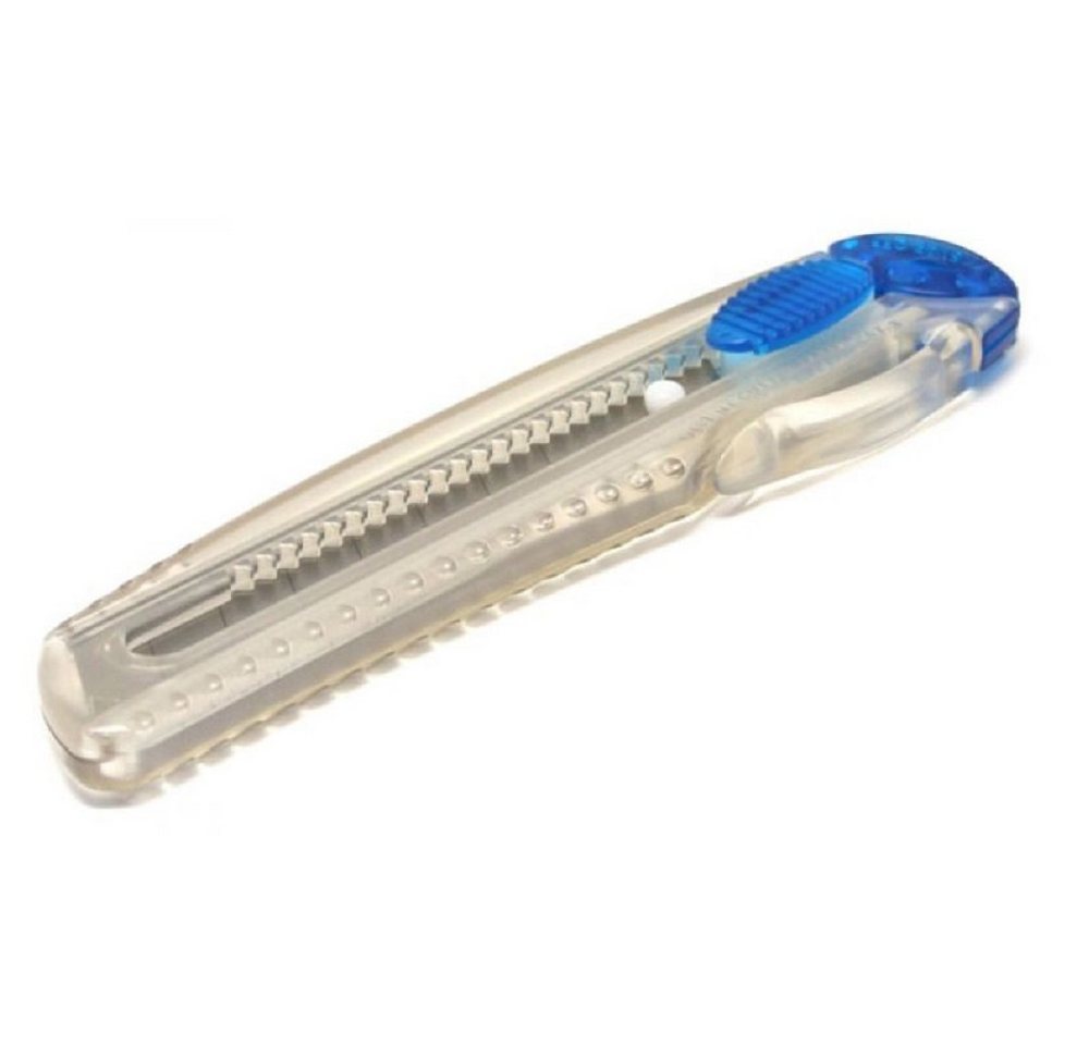 STYRO Messerklinge 1 Cuttermesser NT-Cutter iL-120P 18 mm - blau-transparent (1-St) von STYRO