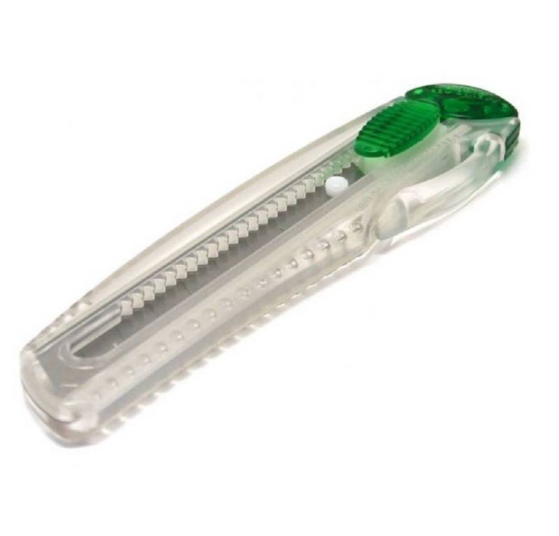 STYRO Messerklinge 1 Cuttermesser NT-Cutter iL-120P 18 mm - grün-transparent (1-St) von STYRO