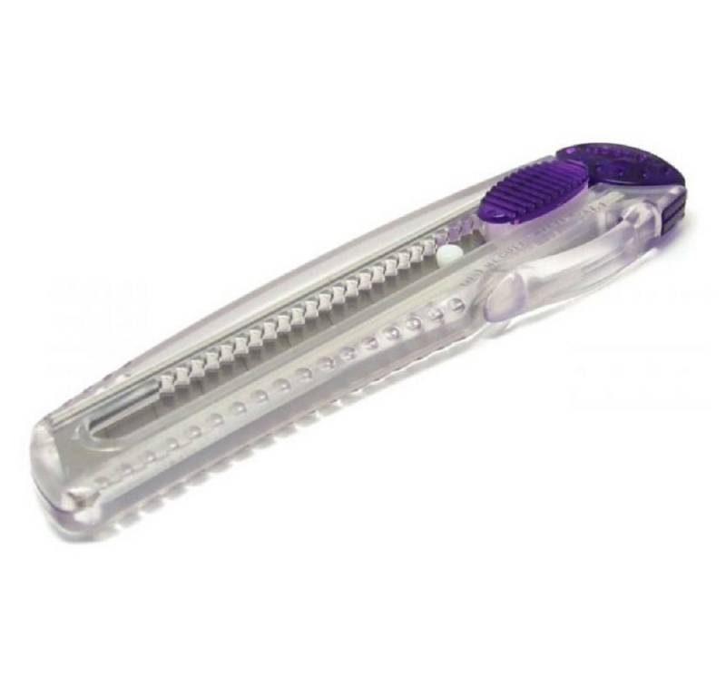 STYRO Messerklinge 1 Cuttermesser NT-Cutter iL-120P 18 mm - violett-transparent (1-St) von STYRO