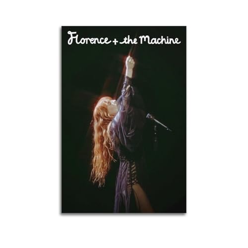 Florence & The Machine Print Album Cover signiert limitiertes Poster, Musikcover-Poster, Pop-Hip-Hop-Rap-Sänger-Star, Musikposter, ästhetische Leinwand, Wandkunst für Mädchen und Jungen, Teenager, Florence & The Machine Print Album Cover signiert limitiertes Poster, Musikcover-Poster, Pop-Hip-Hop-Rap-Sänger-Star, Musikposter, ästhetische Leinwand, Wandkunst für Mädchen und Jungen, Teenager, von STYTAD