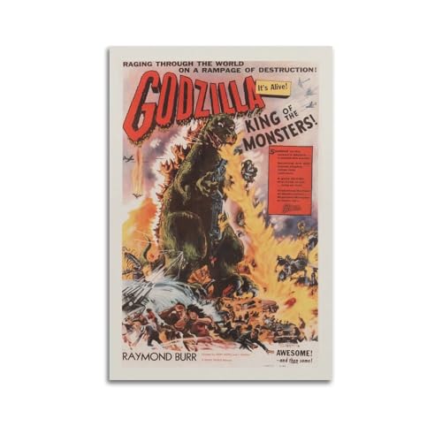 Minimalistische Vintage-Poster, Godzilla X KongSublime Vogue-Poster, dekorative Malerei, Leinwand, Wandposter, coole Poster und Kunstbild, moderne Familienschlafzimmer-Dekoration, ästhetische Poster, von STYTAD